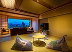 2023年12月、山翠閣/専有露天風呂付客室にDタイプとEタイプがオープン！日本庭園が見渡せる特別室